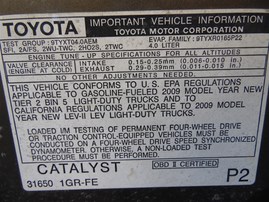 2009 Toyota Tacoma SR5 Prerunner Bronze Crew Cab 4.0L AT 2WD #Z23484